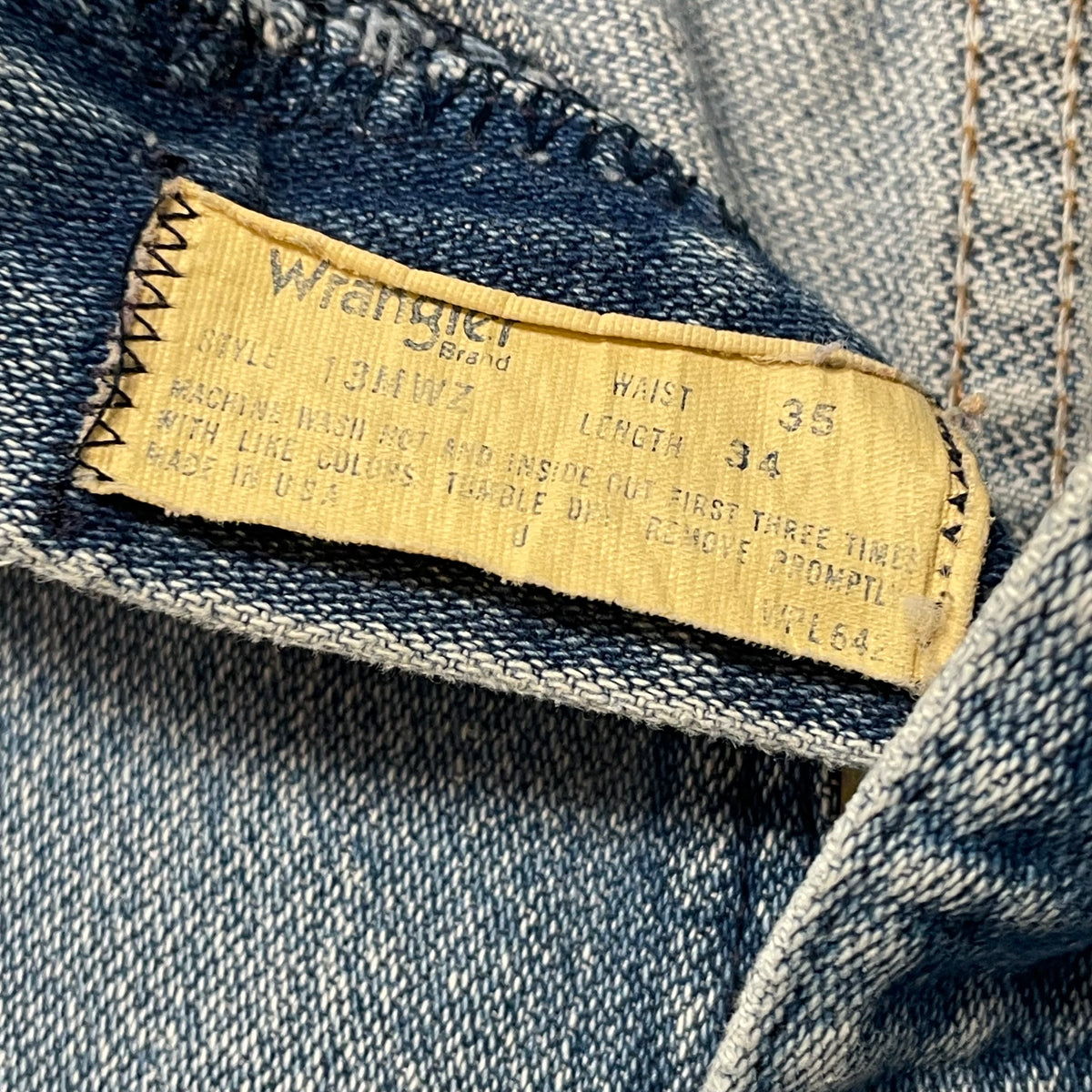 70’s Wrangler 13MWZ Denim Jeans
