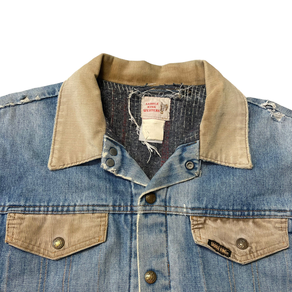 80’s Saddle King Denim Corduroy Jacket
