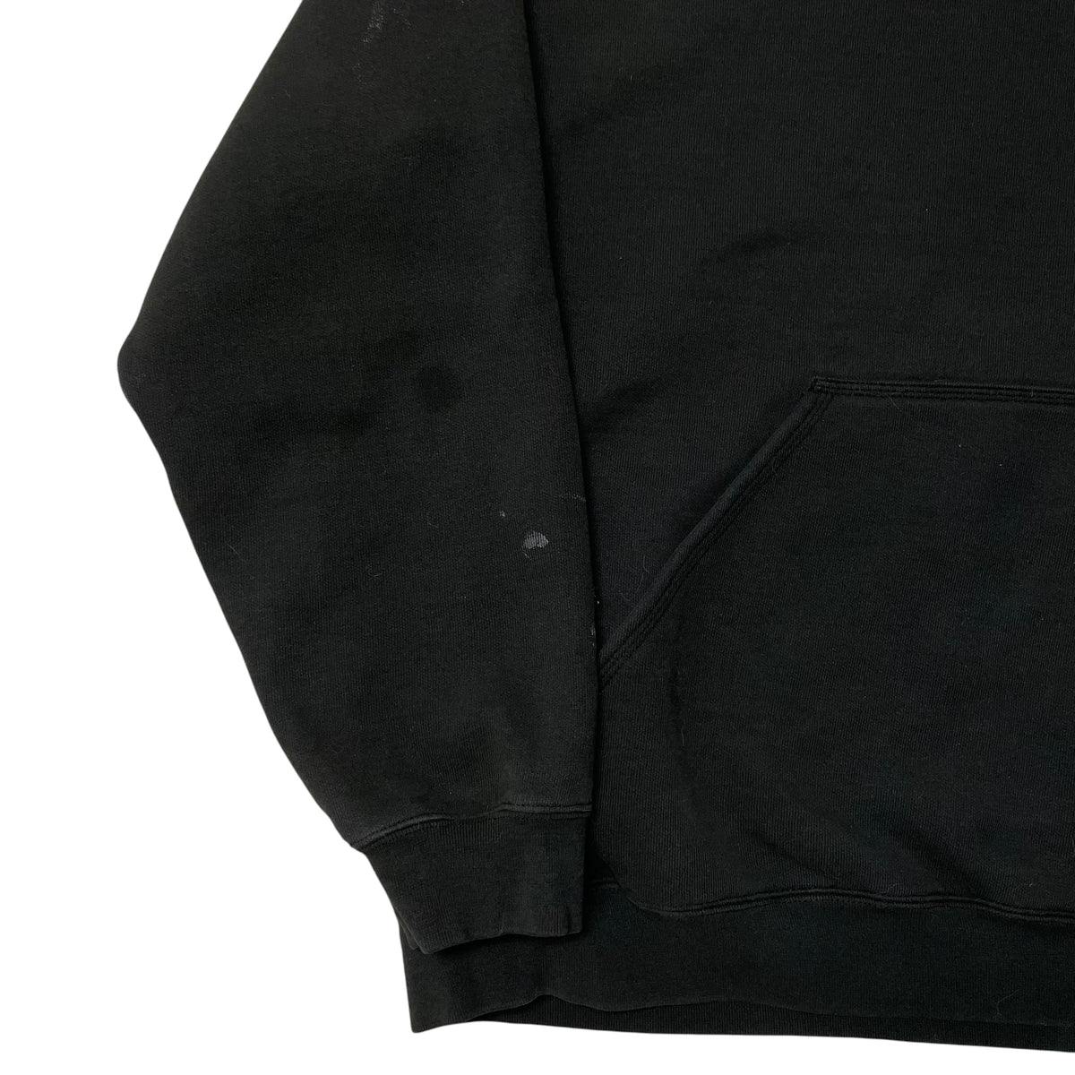 Paint Splattered Black Carhartt Hoodie