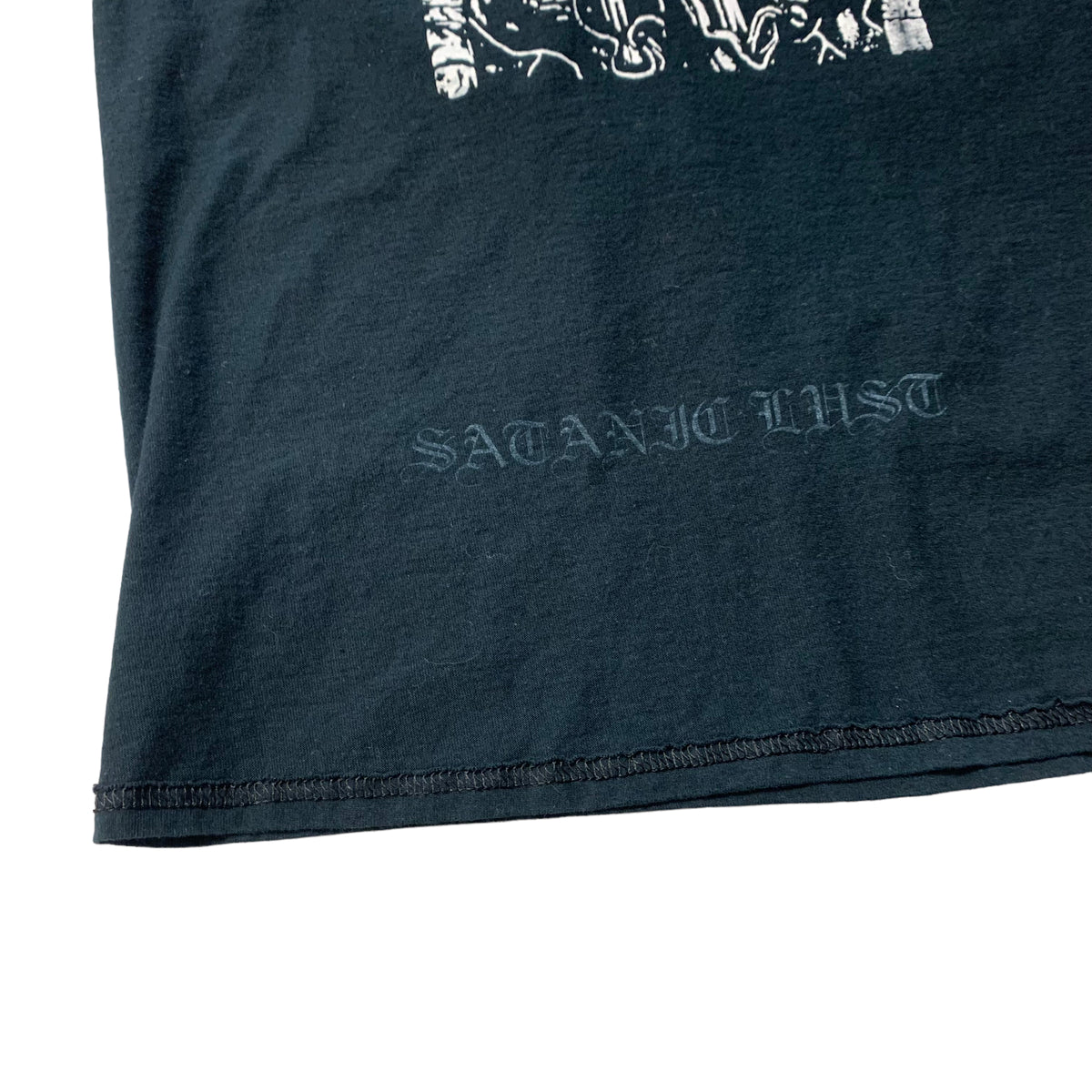 00’s Death Metal Band Test Print T-Shirt