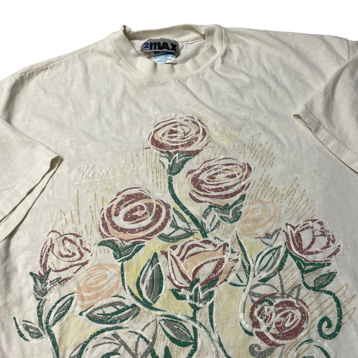 90’s 2Max Roses Art T-Shirt