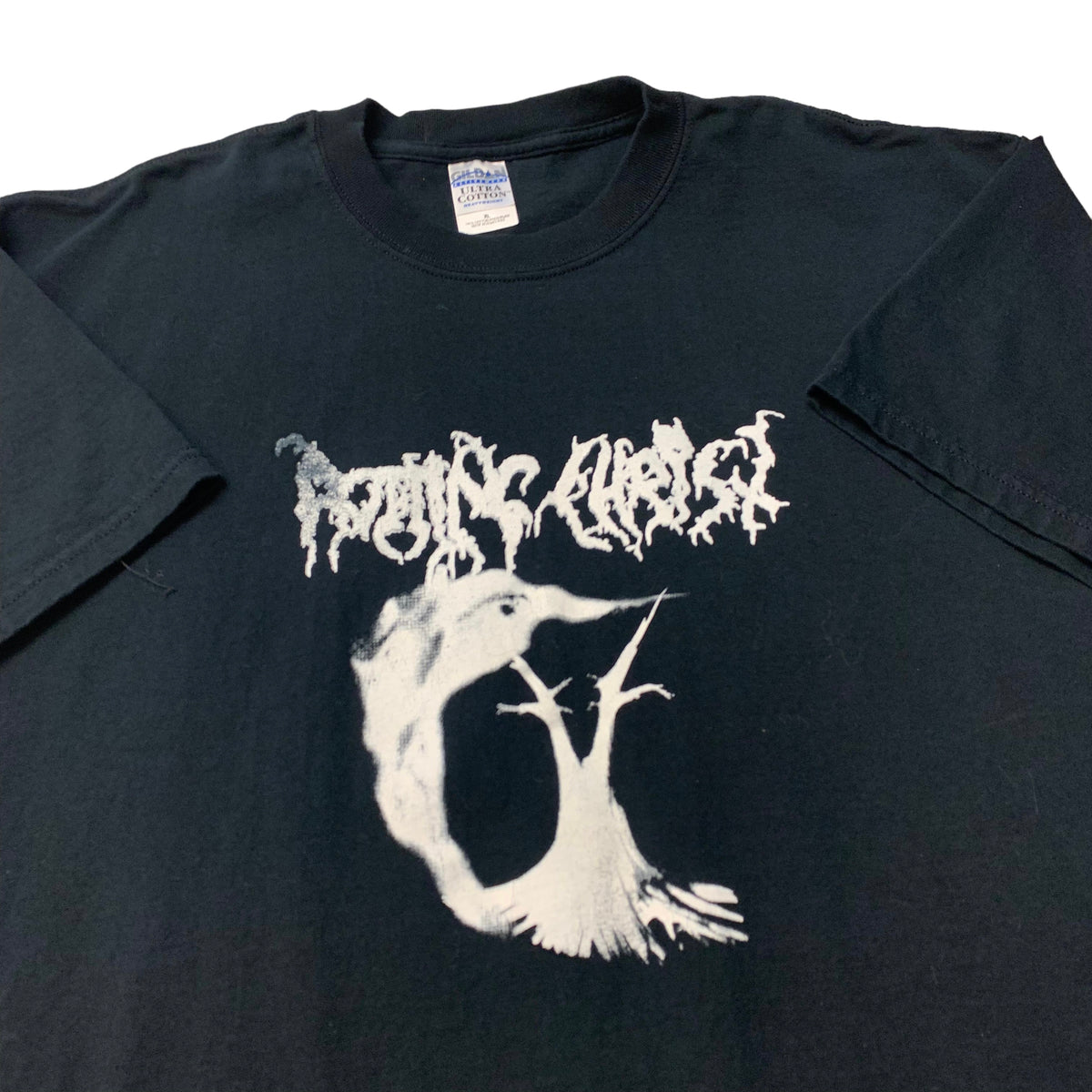 00’s Death Metal Band Test Print T-Shirt