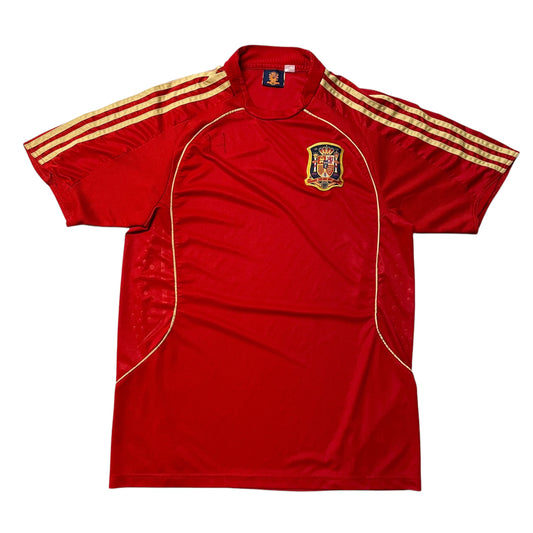 00’s Spain Home Soccer Jersey