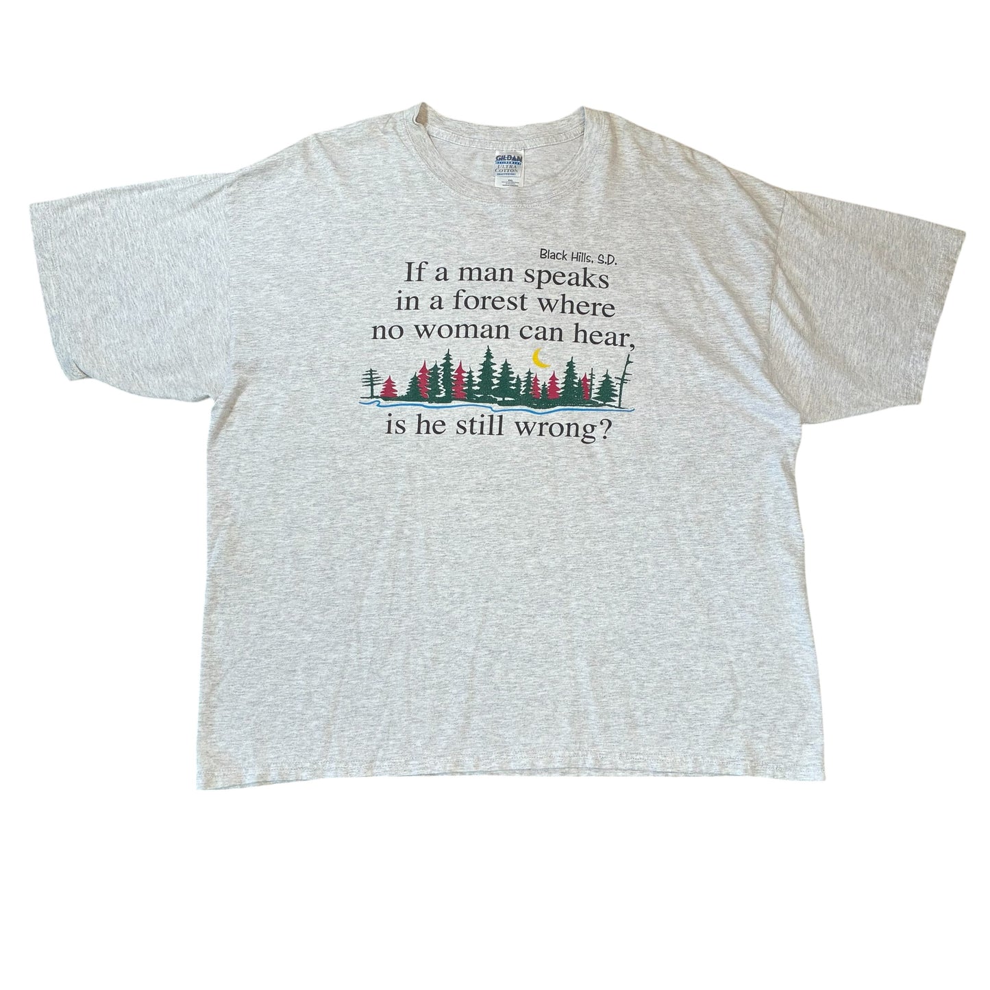 If a Man Speaks T-Shirt XXL