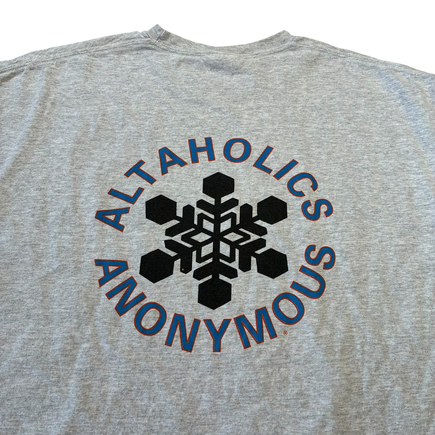 Altaholics Anonymous Ski Resort T-Shirt XL