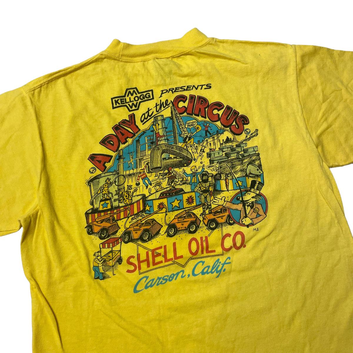 80’s ‘A Day at the Circus’ Shell Oil T-Shirt