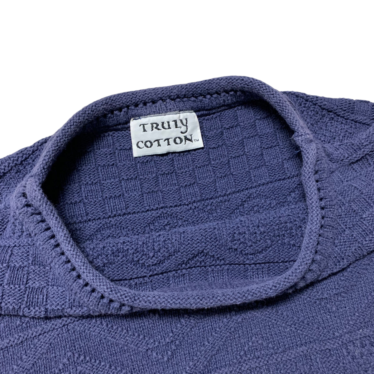 80’s/90’s Truly Cotton Hearts Knit Sweater