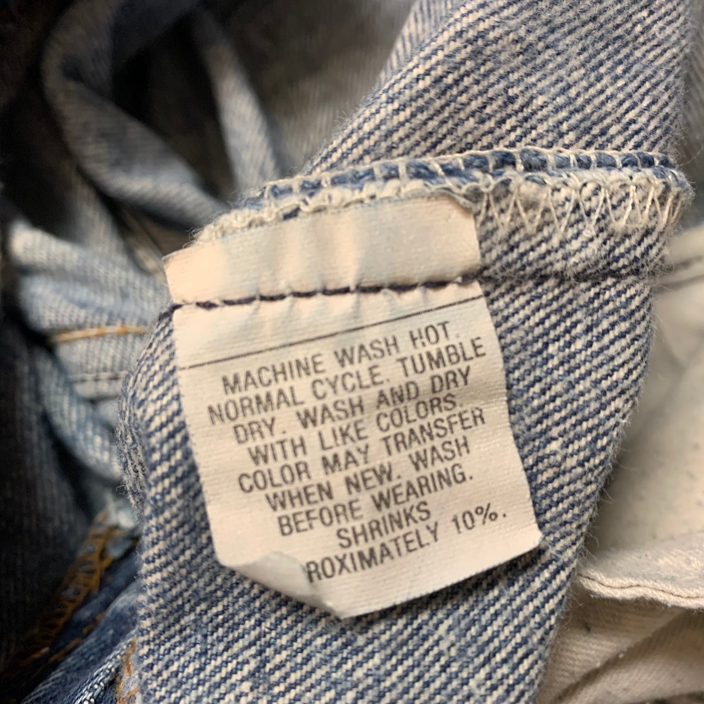 80’s Levi’s 501 Denim Jeans