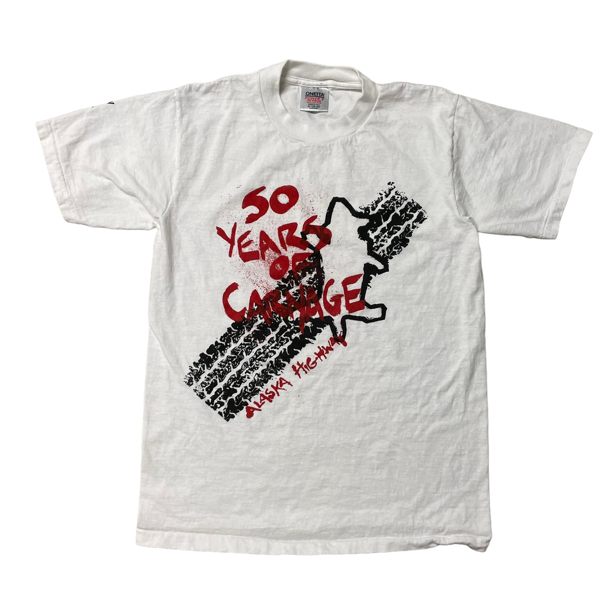80’s ‘50 Years of Carnage’ Sally Wright Art T-Shirt