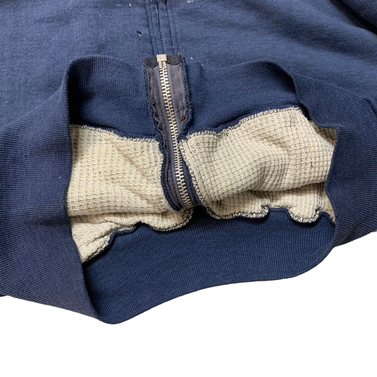 70’s Healthknit Thermal Lined Hooded Sweatshirt