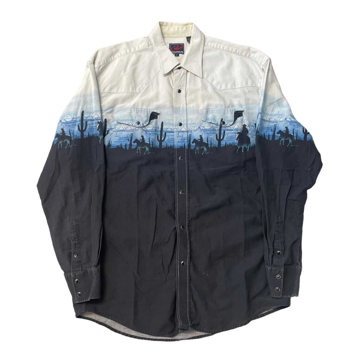 00’s Roper Cowboy Western Shirt