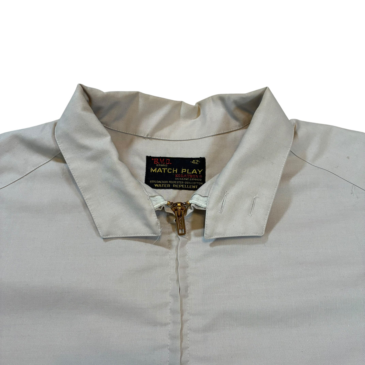 True Vintage 50’s/60’s BVD Match Play Harrington Jacket Large