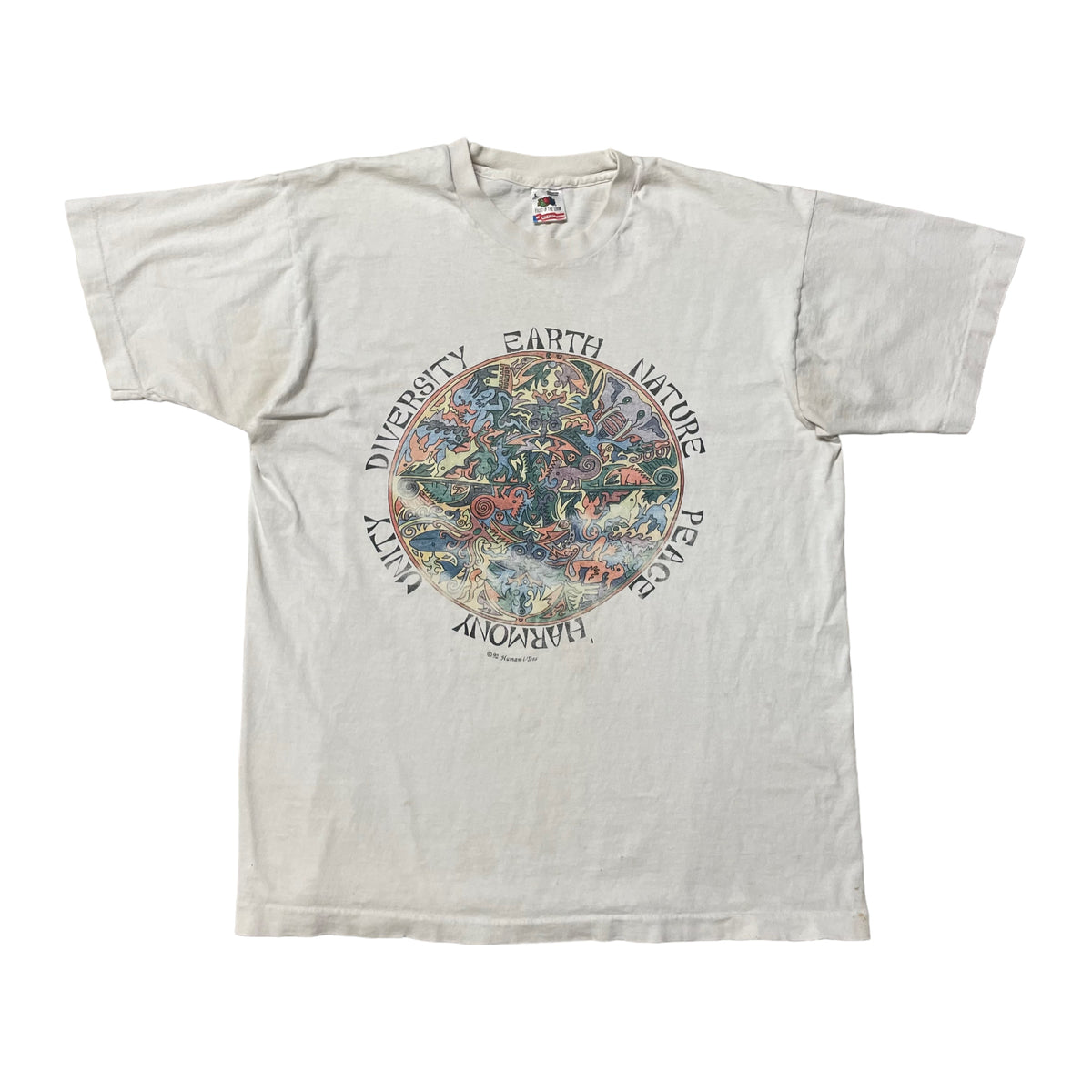90’s Human-i-tees Nature Art T-Shirt