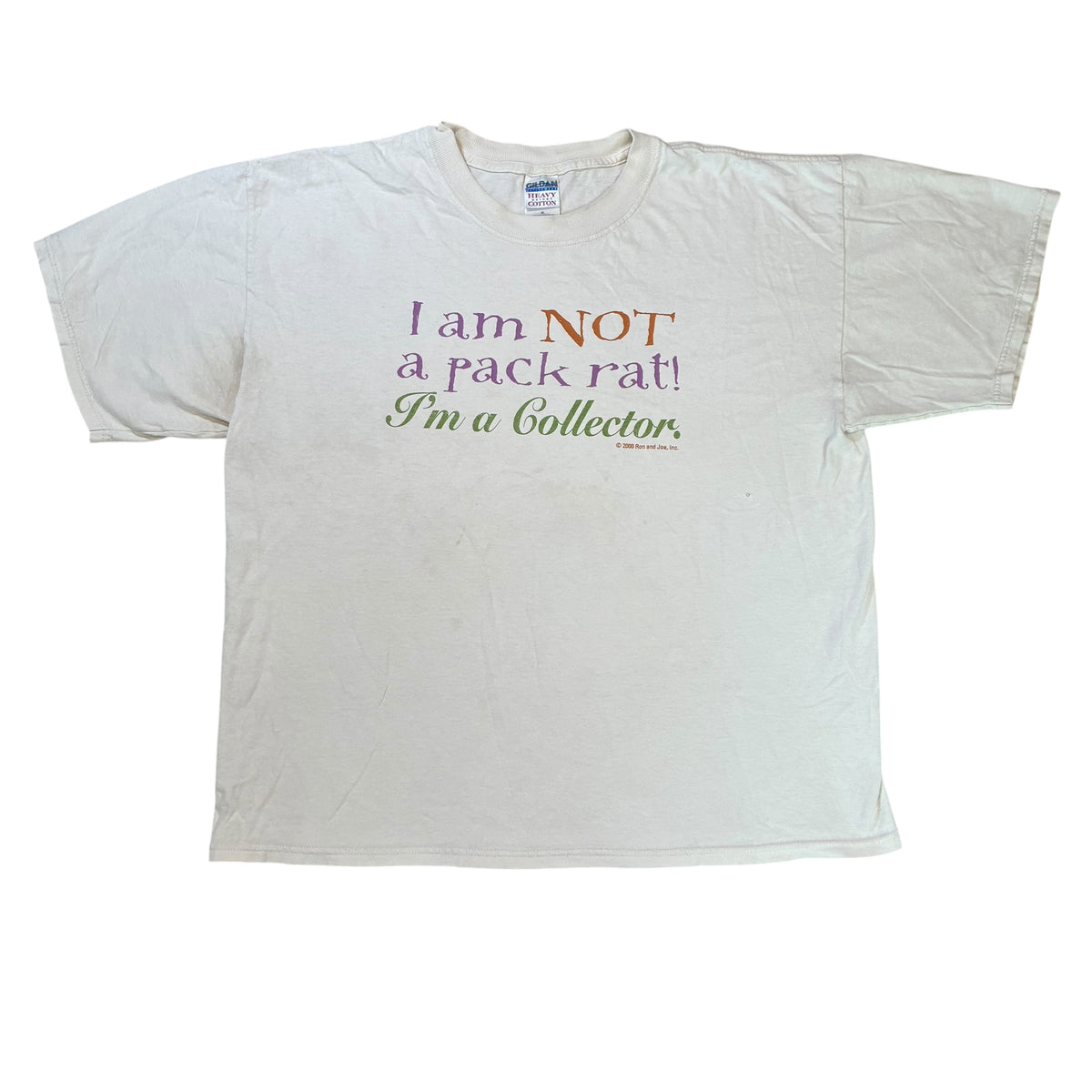Collector tee size xl