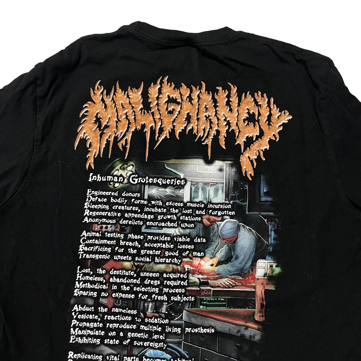 2020’s Malignancy ‘Inhuman Grotesqueries’ Long Sleeve T-Shirt