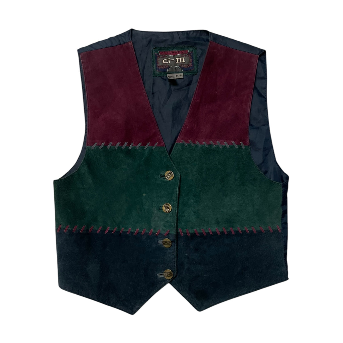 90’s G-III Cinch Back Vest
