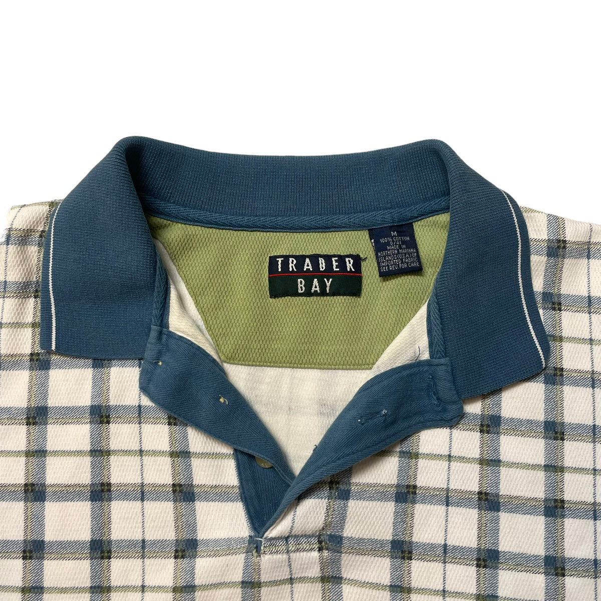00’s Trader Bay Patterned Shirt