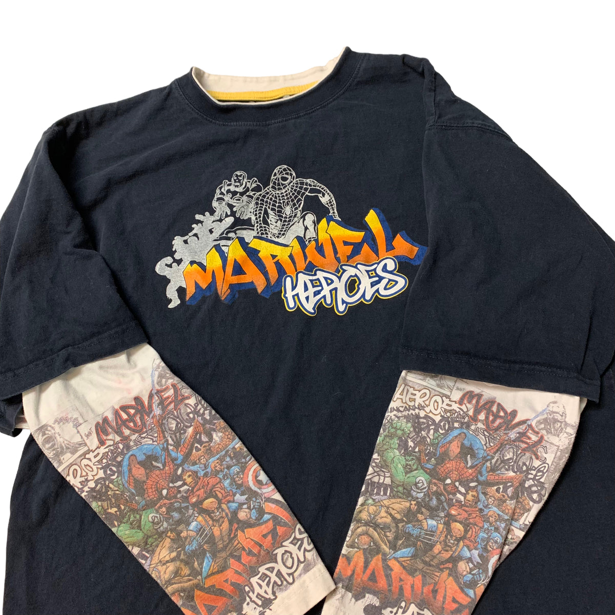 00’s Marvel Hero’s L/S shirt