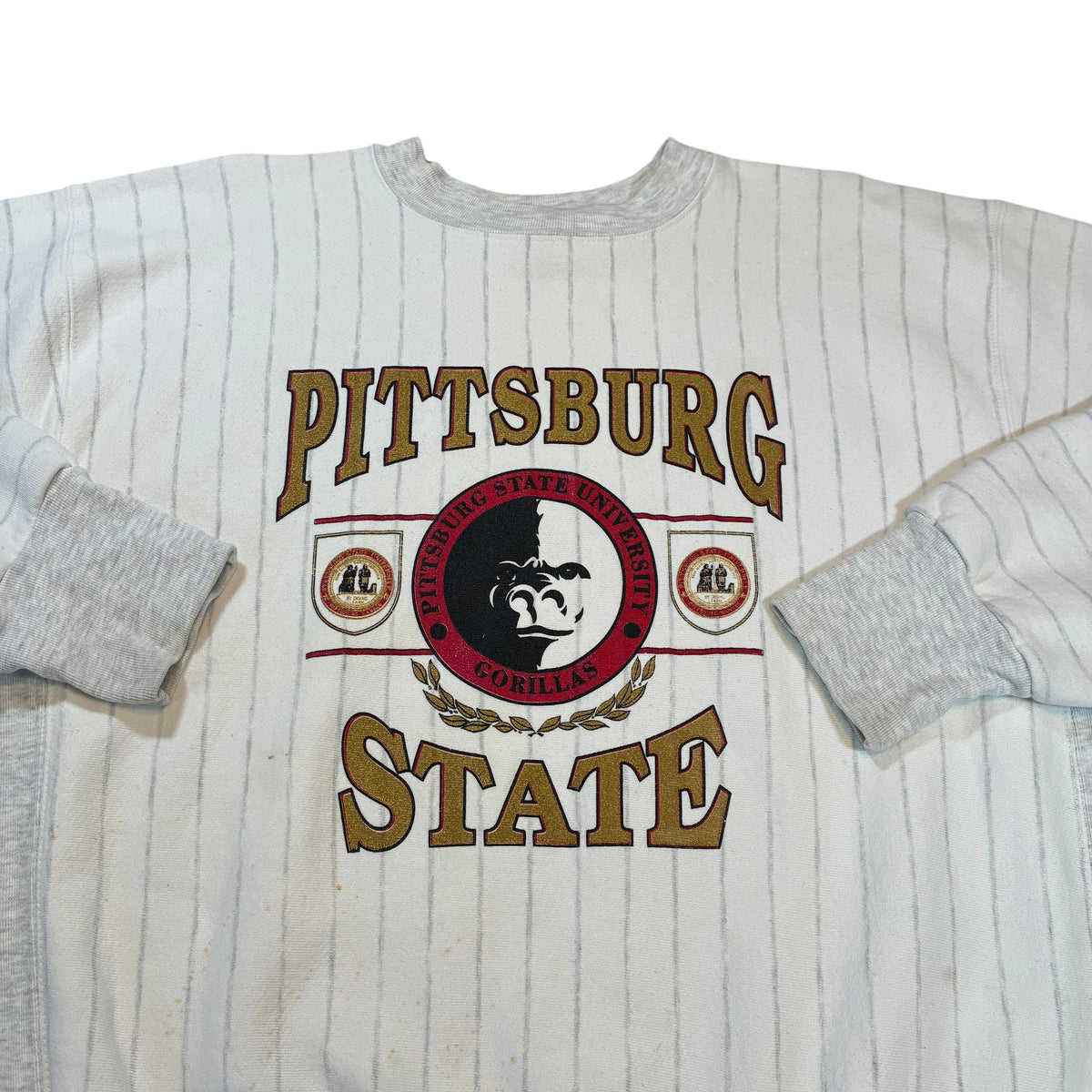 Pittsburg State Striped Gusset Sweatshirt XL