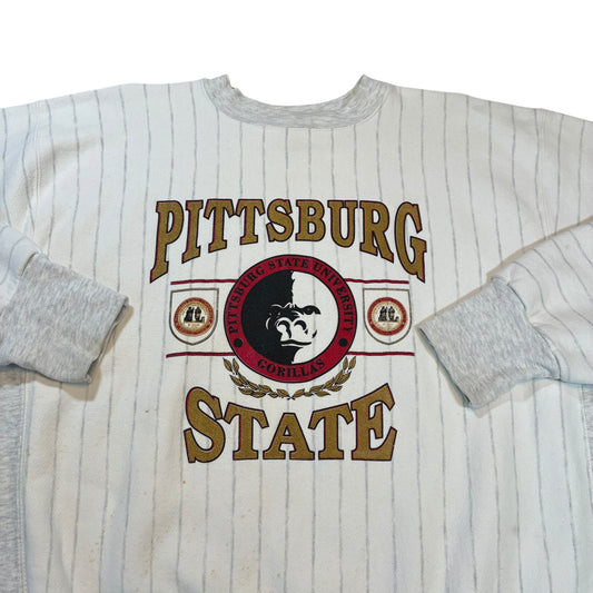 Pittsburg State Striped Gusset Sweatshirt XL