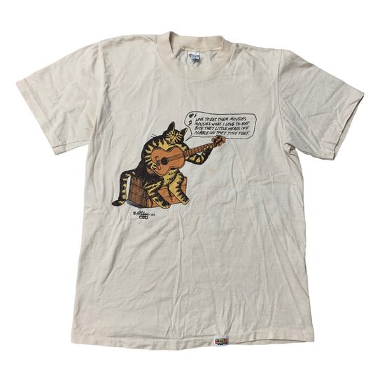 70’s Crazy Shirt ‘Singing Cat’ T-Shirt