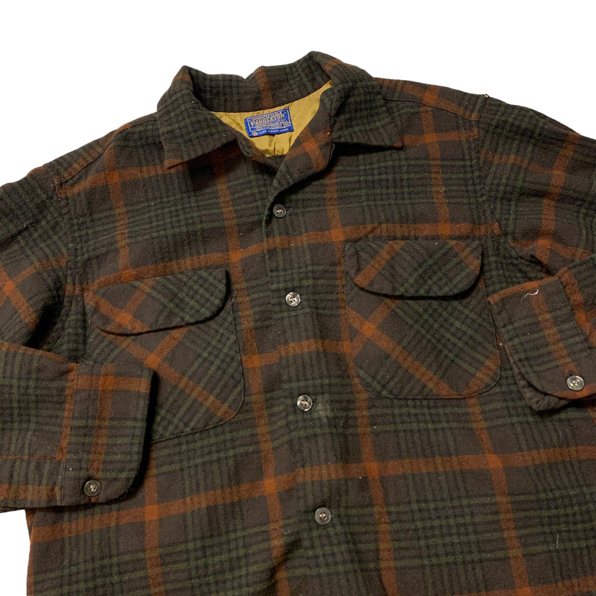 70’s Pendleton Wool Loop Collar Board Shirt