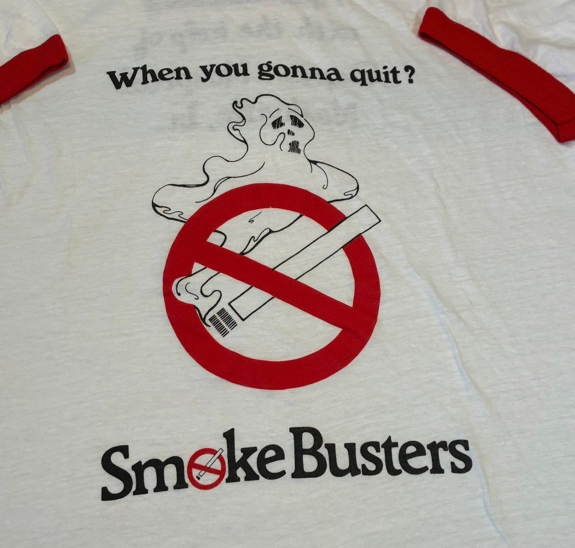 Anti smoking Tshirt size large