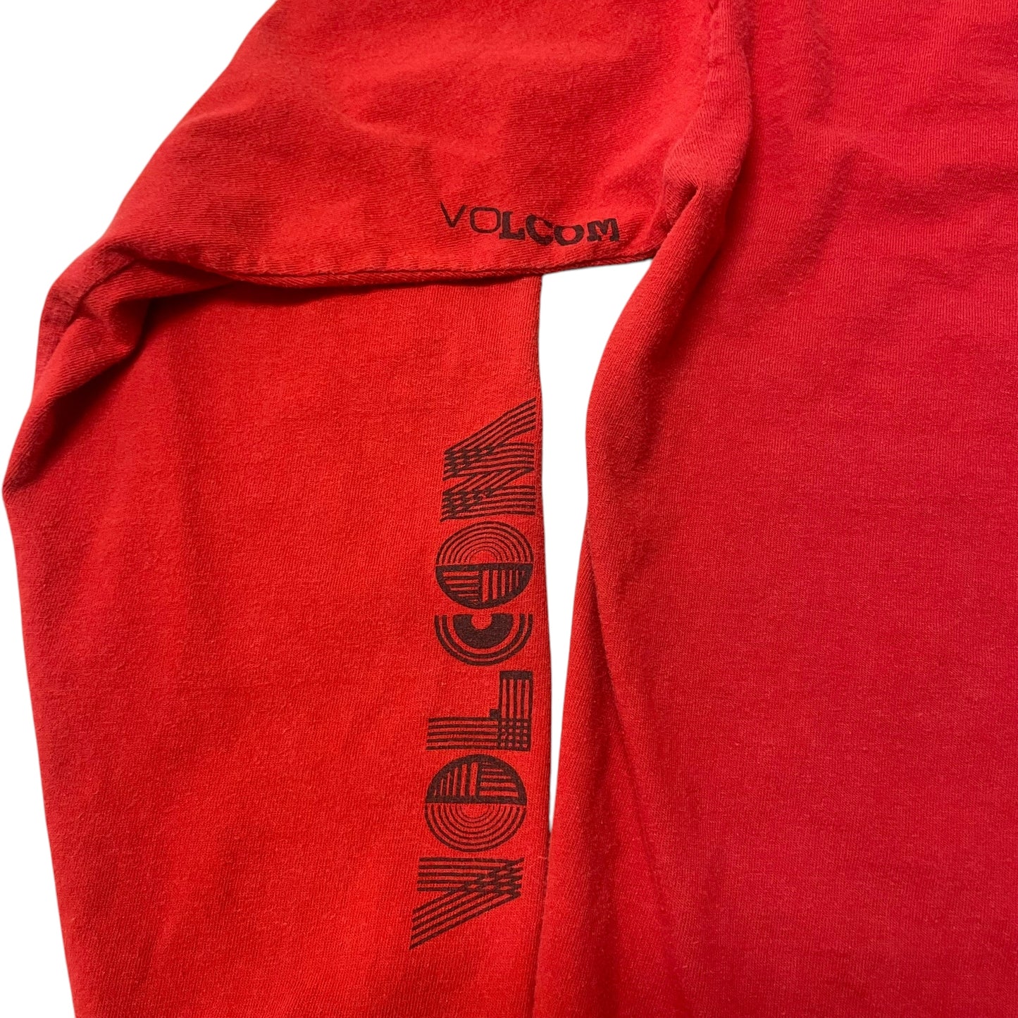 00’s Volcom Stone Long Sleeve Red T-Shirt