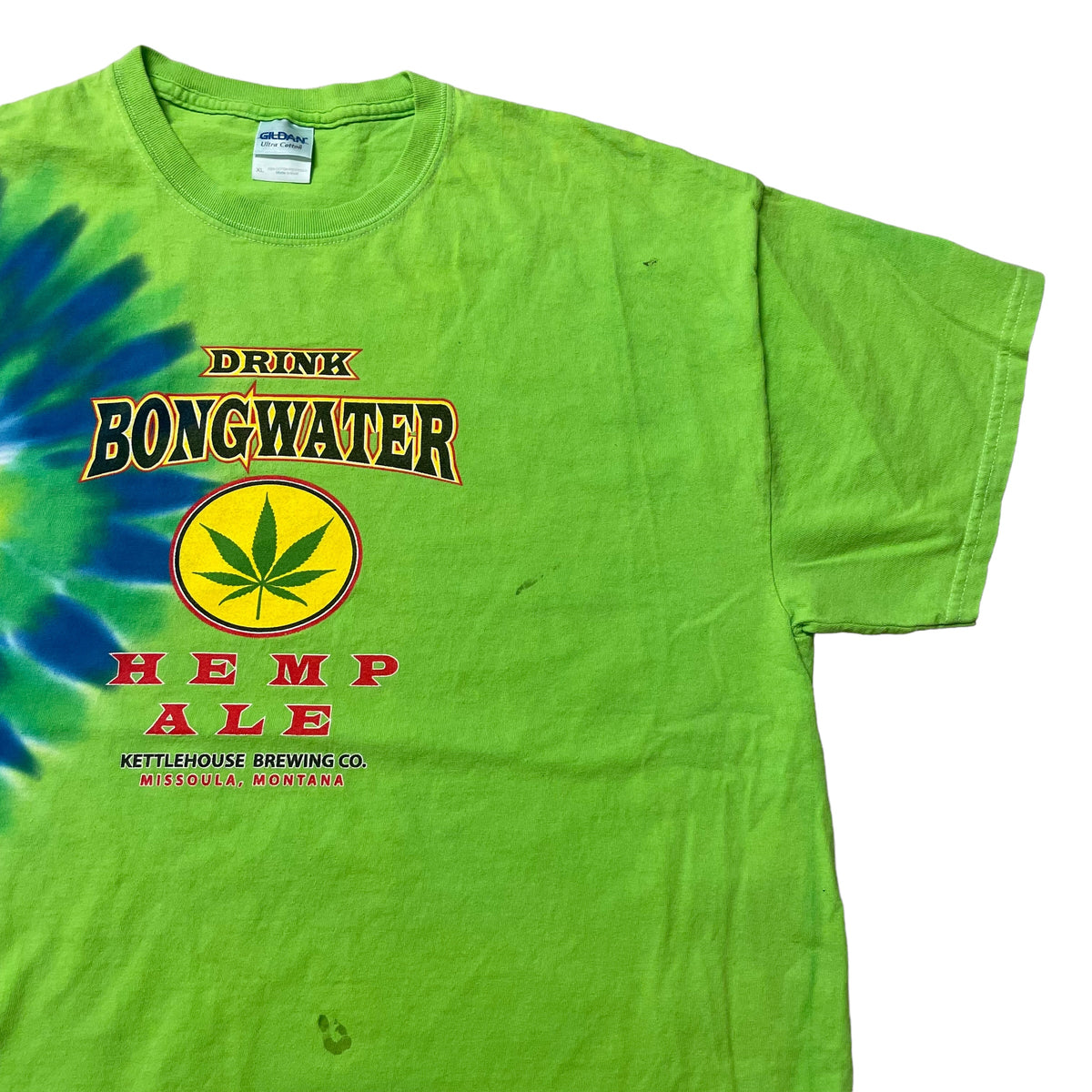 00’s ‘Drink Bong Water’ Hemp Ale T-Shirt
