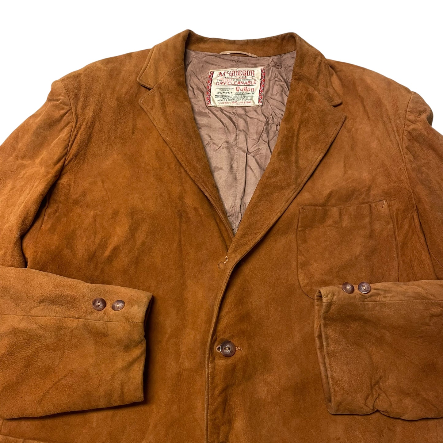 50s McGregor Quilon Suede Blazer