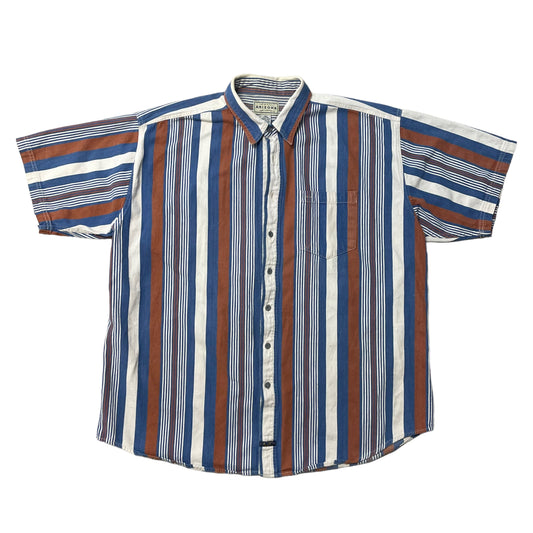 00’s Arizona Jean Co. Striped Shirt