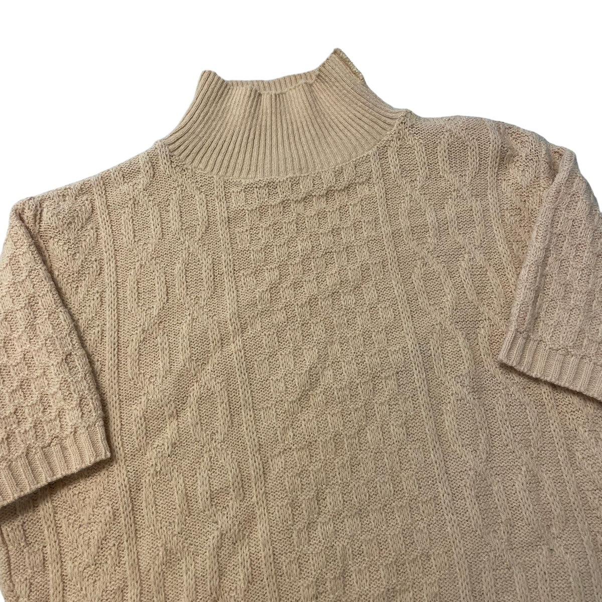 60’s Women’s Towncraft Acrylic Knit Short Sleeve Sweater