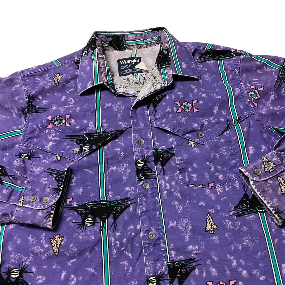 80’s/90’s Wrangler Printed Shirt