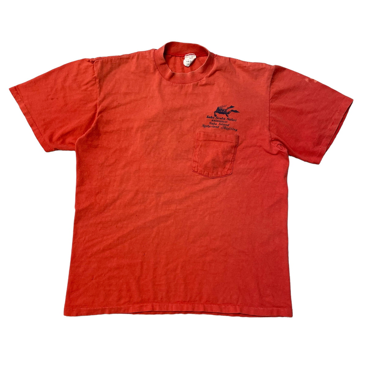 70’s ‘Saba Scuba Safari’ Stedman Hi-Cru T-Shirt