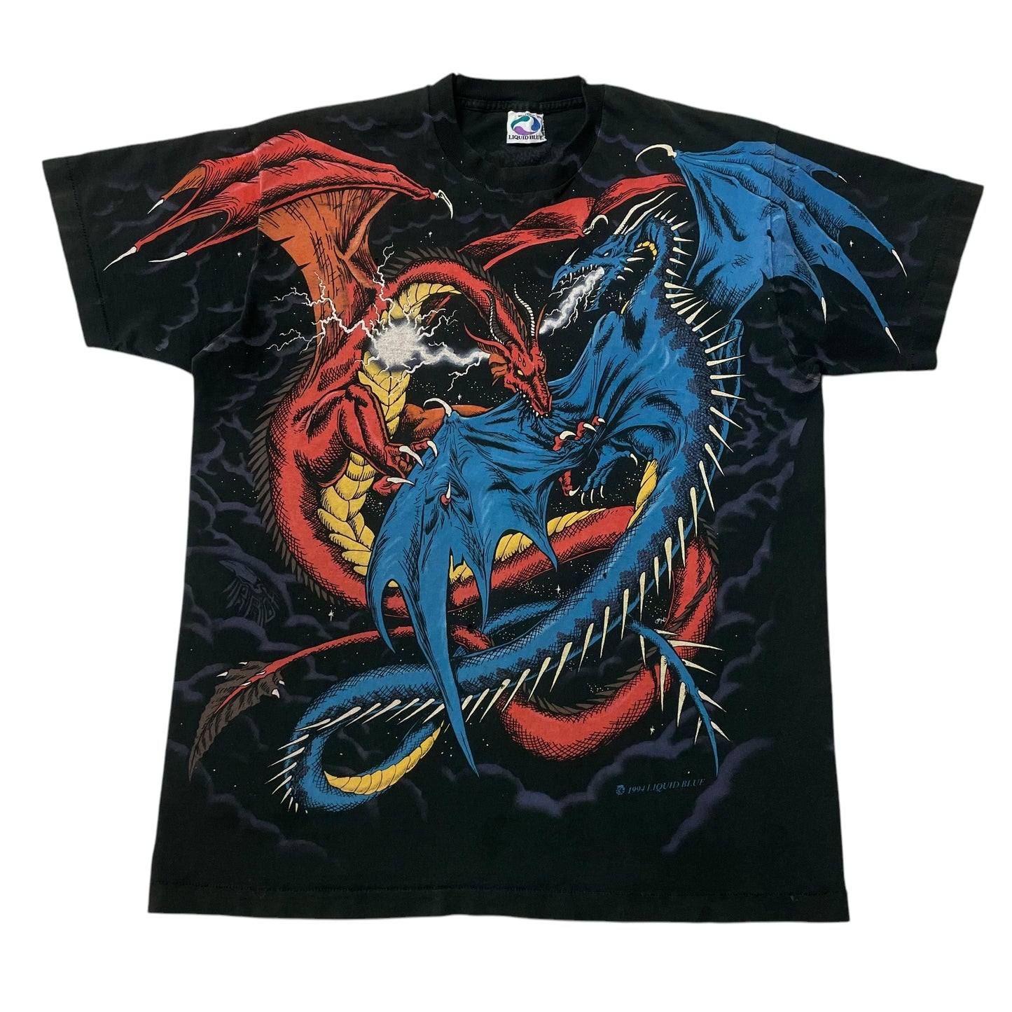 90’s Liquid Blue ‘Dueling Dragons’ T-Shirt