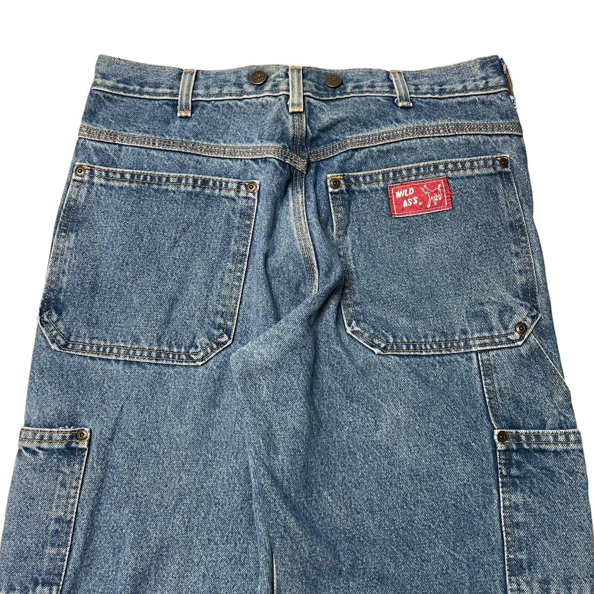 80’s/90’s ‘Wild Ass’ Denim Double Knee Jean