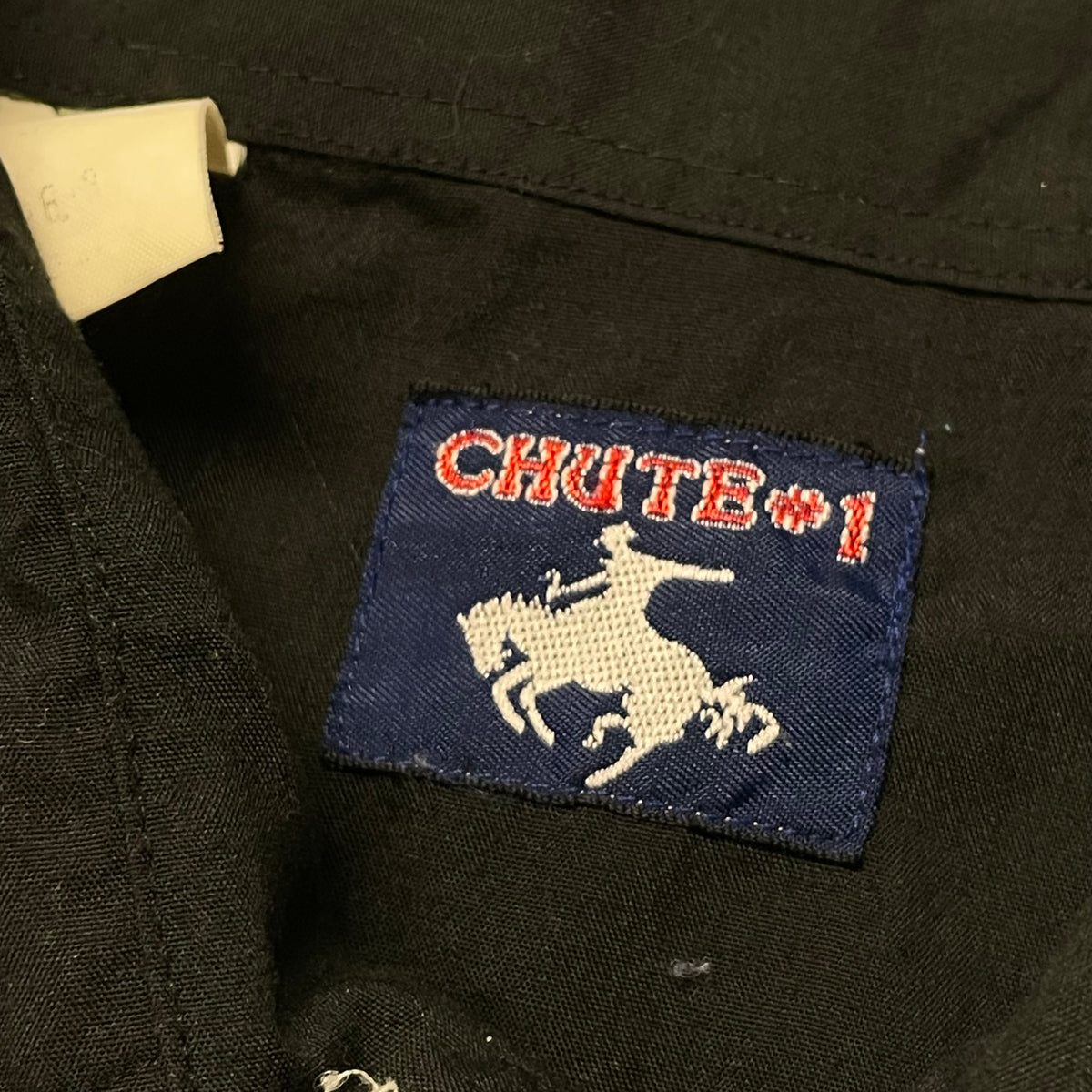 00’s ‘Chute #1’ Embroidered Pearl Snap Shirt