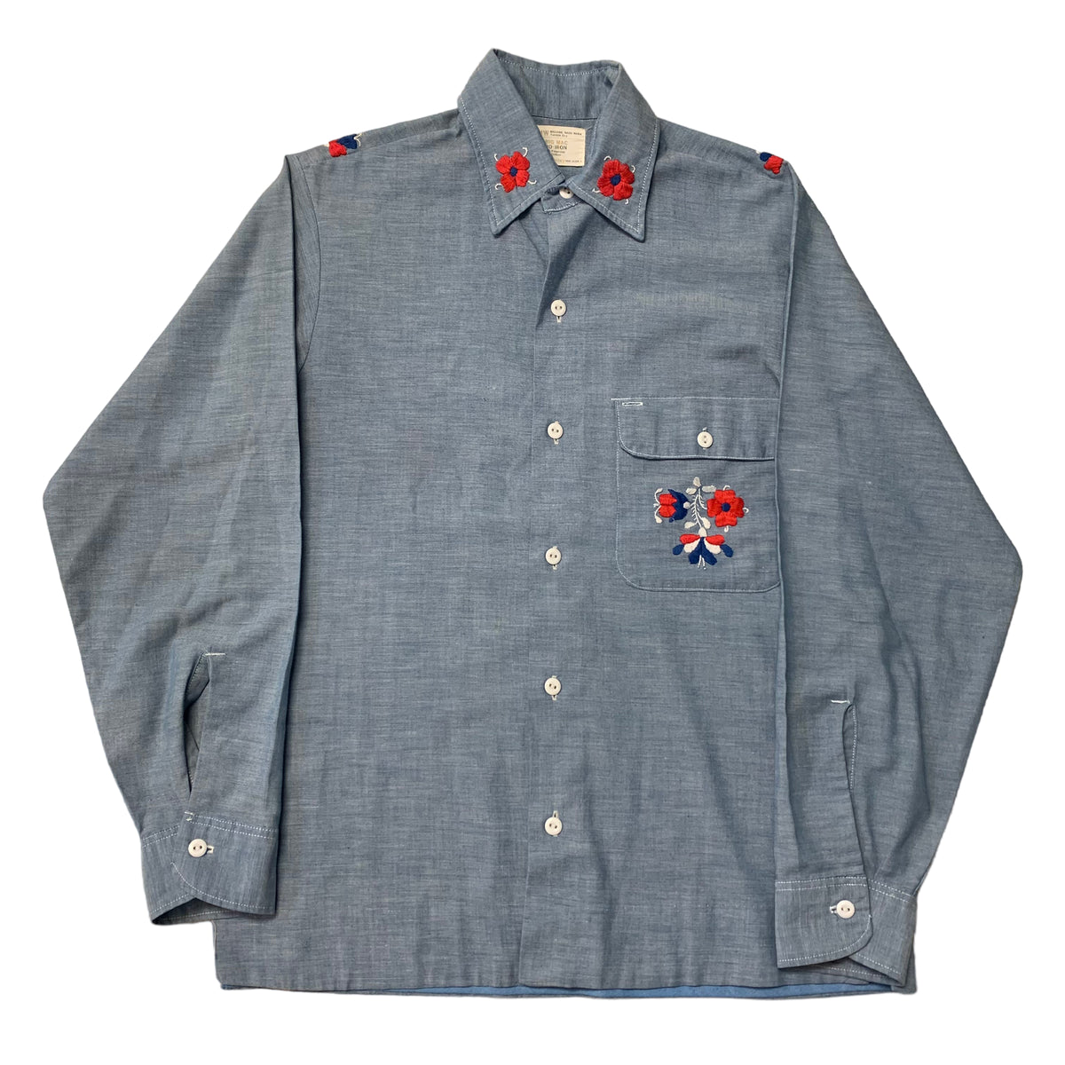 70’s Big Mac Custom Embroidered Selvedge Shirt