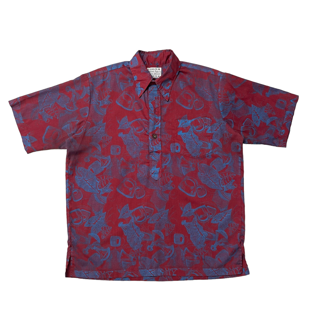 70’s ‘Honolulu Hi’ Patterned Hawaiian Shirt