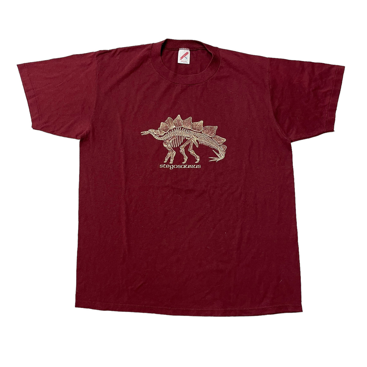 80’s/90’s ‘Stegosaurus’ Dinosaur Skeleton/fossil T-Shirt