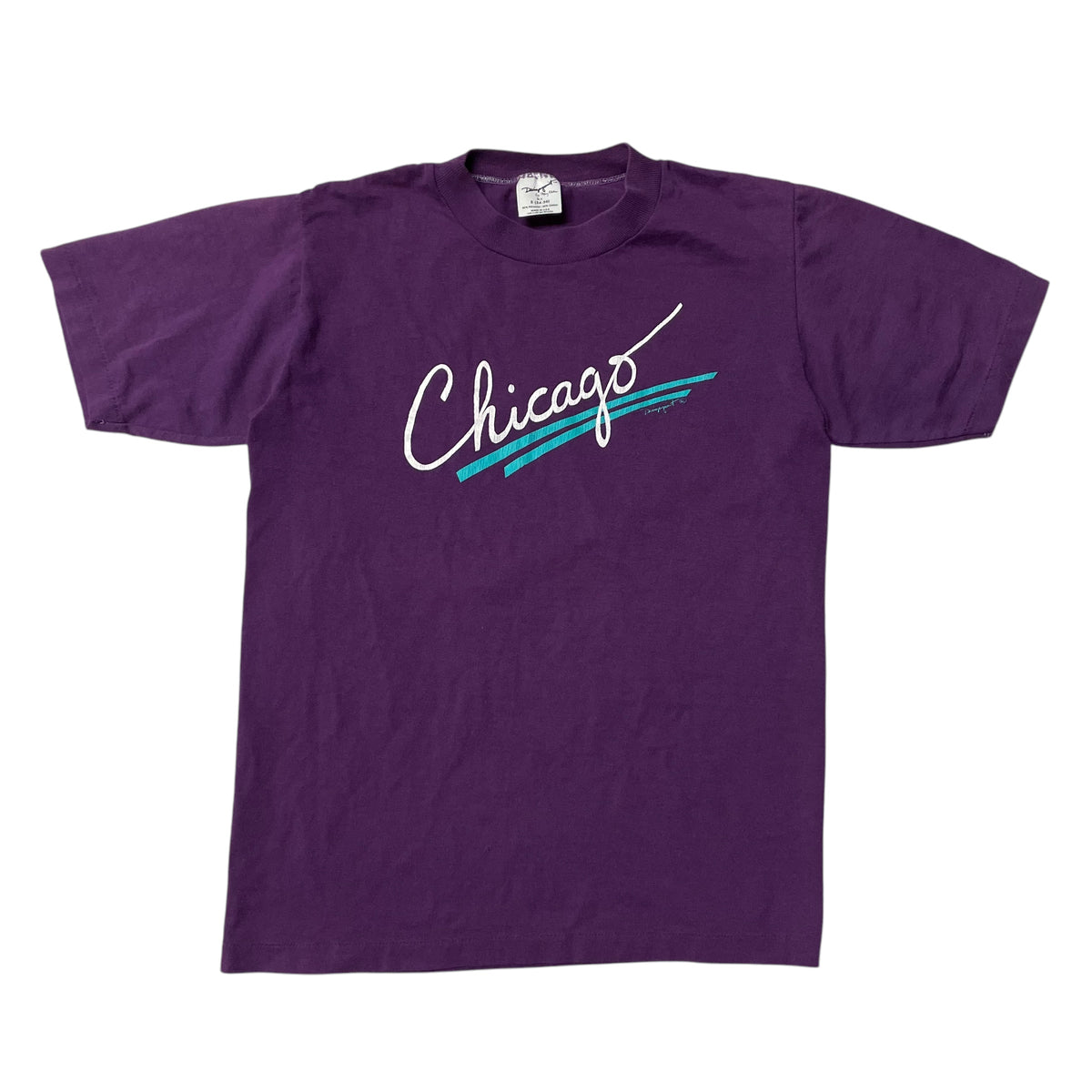 80’s Chicago T-Shirt Purple