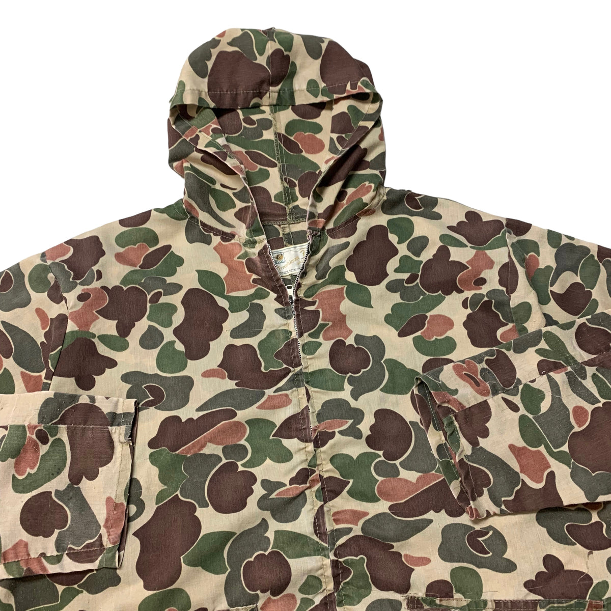 70’s American Field Camo Lightweight Hooded Jacket