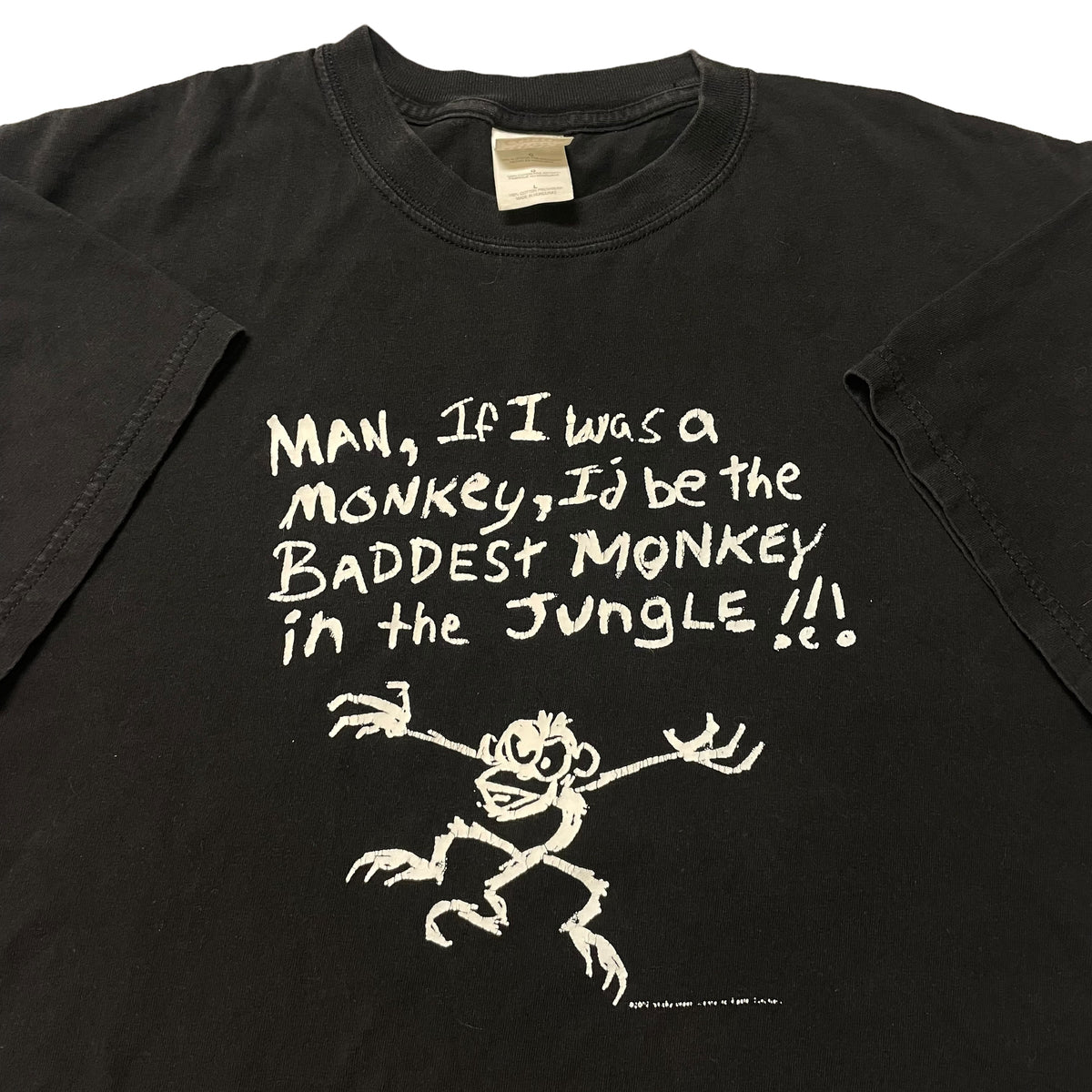 00’s ‘Baddest Monkey in the Jungle’ T-Shirt