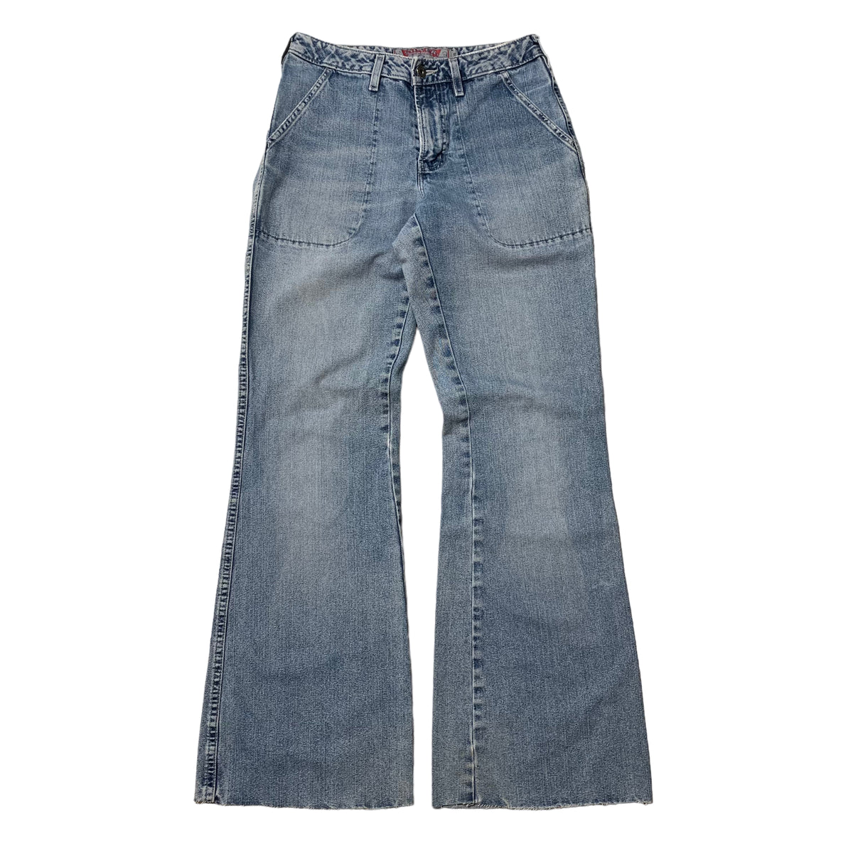 90’s/00’s Bell Bottom Silver Jeans
