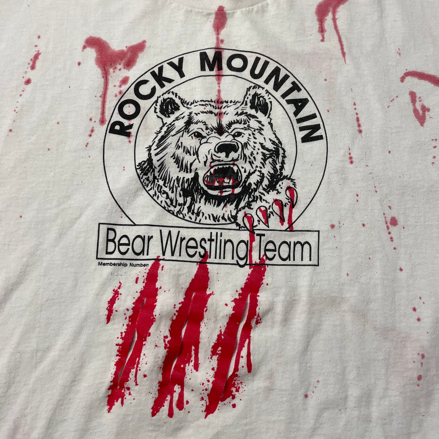 90’s/00’s Bear Wreslting Team T-Shirt