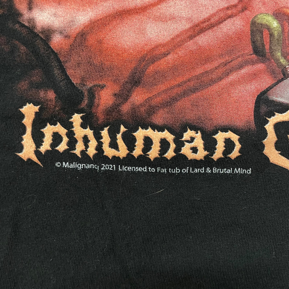 2020’s Malignancy ‘Inhuman Grotesqueries’ Long Sleeve T-Shirt