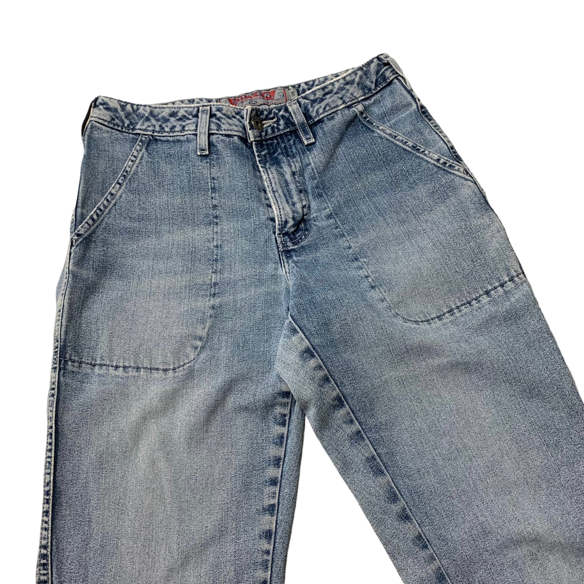 90’s/00’s Bell Bottom Silver Jeans
