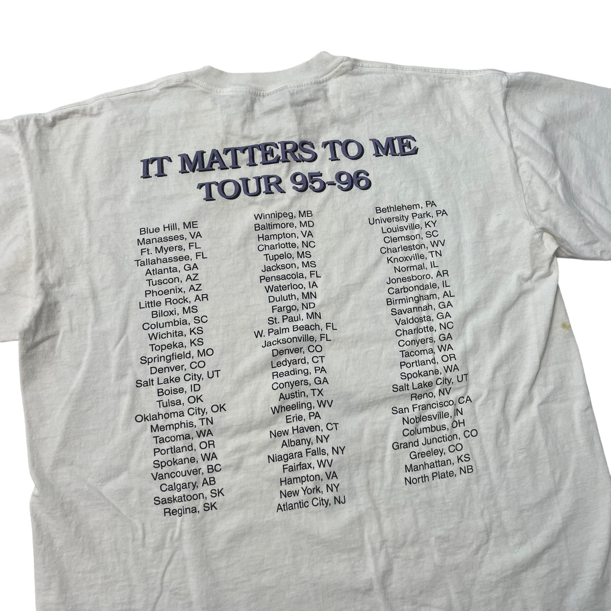 90’s Faith Hill ‘It Matters To Me’ Brockum Tour T-Shirt