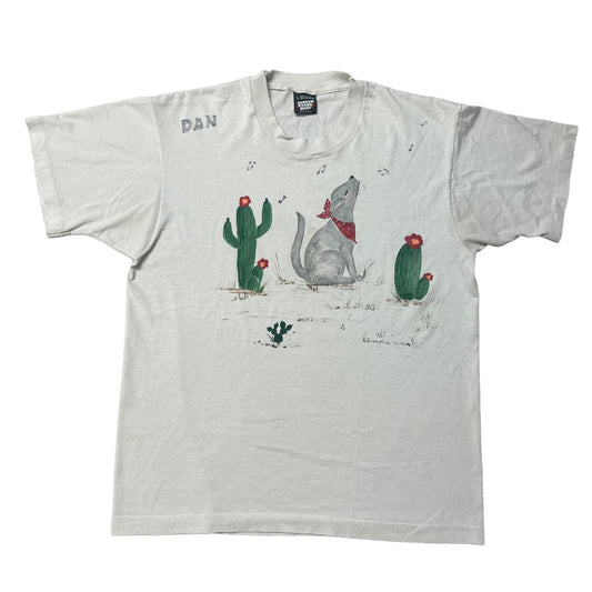 80’s Hand Painted Coyote T-Shirt