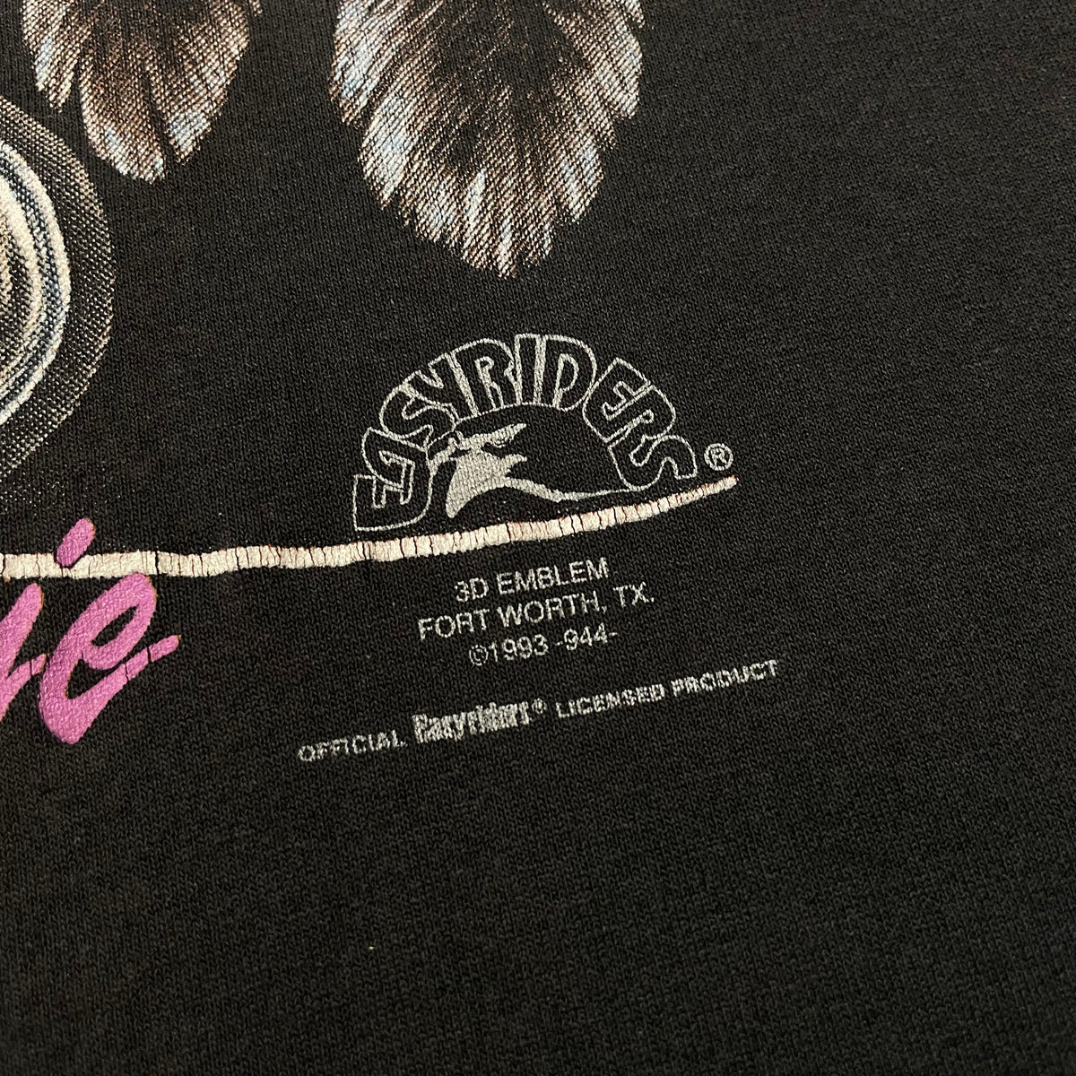 90’s ‘Legends Never Die’ Easyriders 3D Emblem Motorcycle T-Shirt